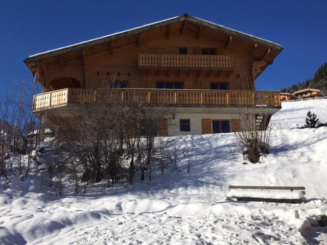 Chalet Nicole La Cote d'Arbroz Exterior foto